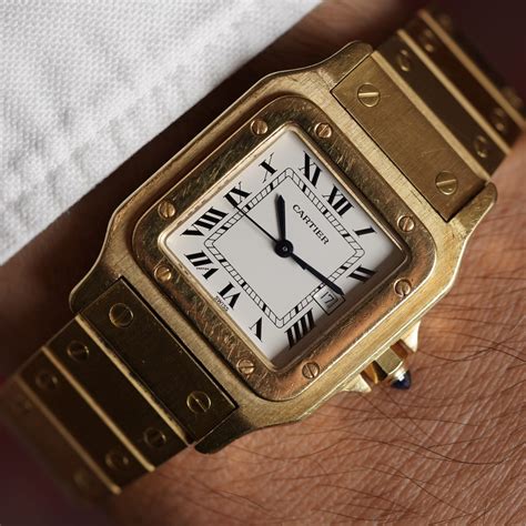 gordon gekko cartier santos|cartier santos model number.